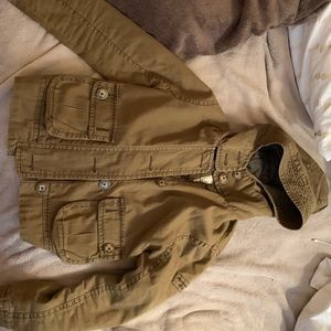 army green abercrombie jacket